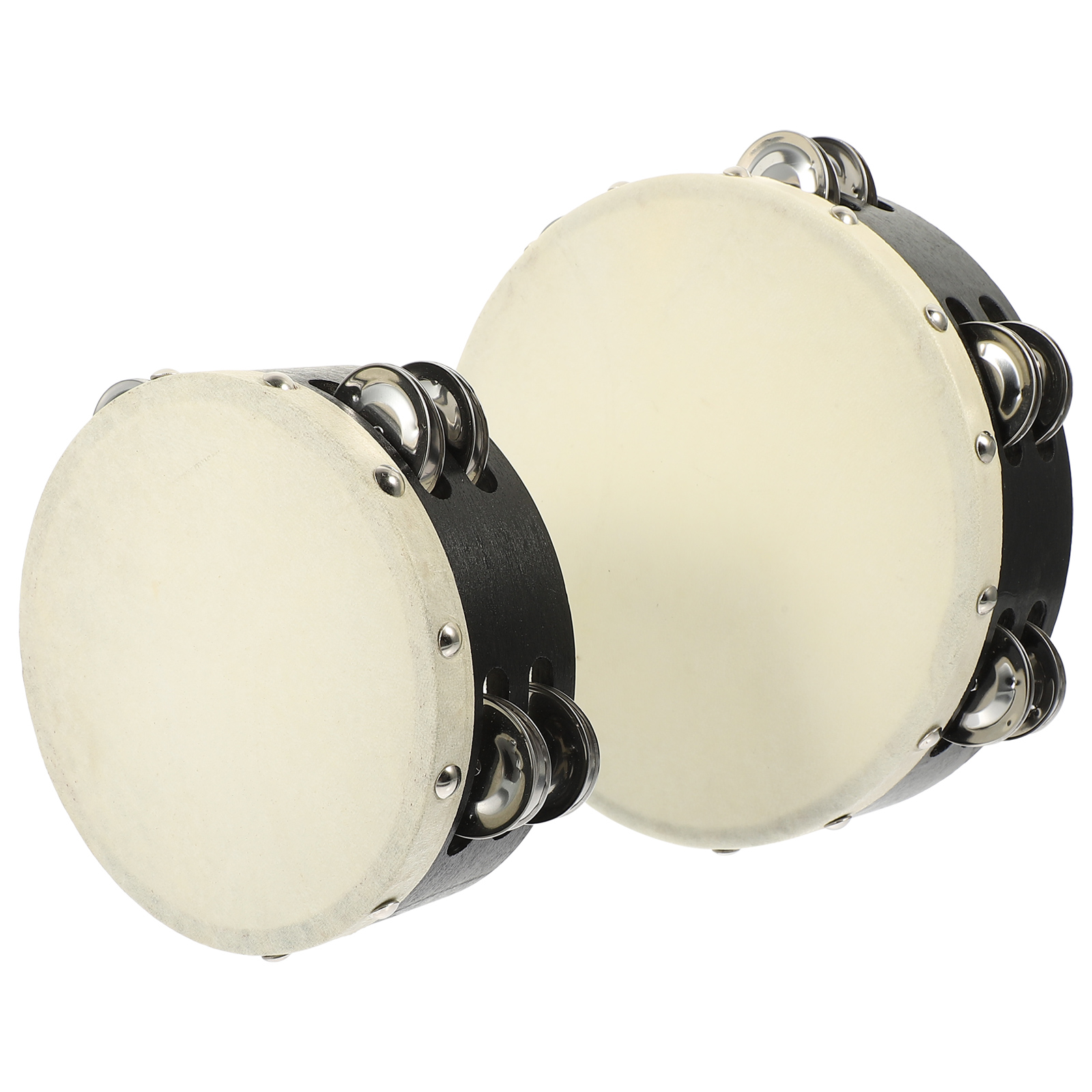 2 Pcs Tambourine Children’s Toys for Toddlers Hand Knocking Kids