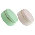 thumbnail image 1 of 2-Pack Ceramic Storage Containers for Tea, Coffee, Travel, and Face Powder Makeup Holder Set, 1 of 6