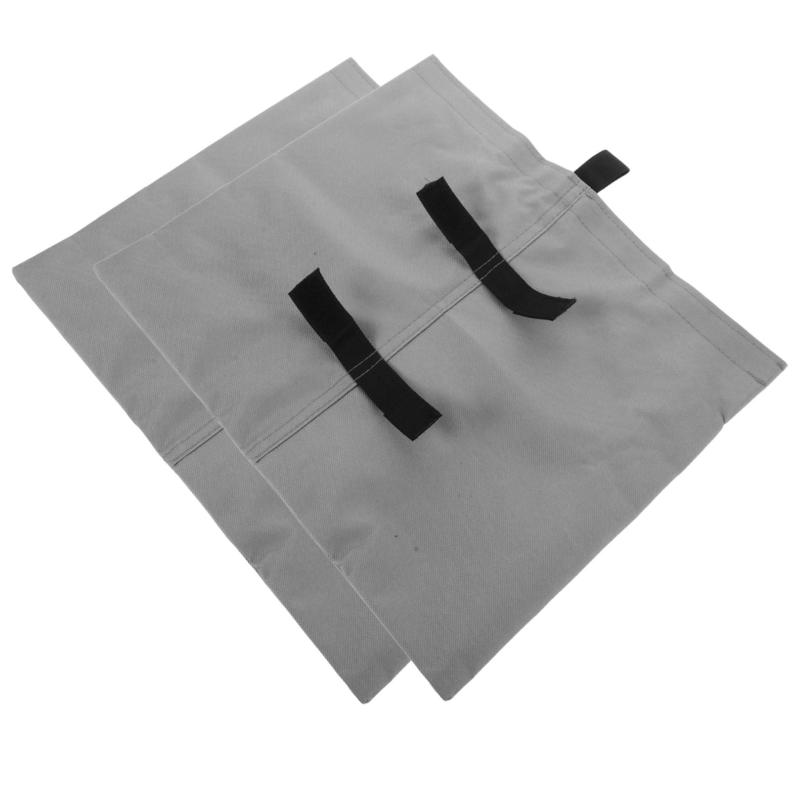 WRITWAA 2Pcs Patio Tent Weights Bag Grey Outdoor Sandbag Shelter Weight for Storage