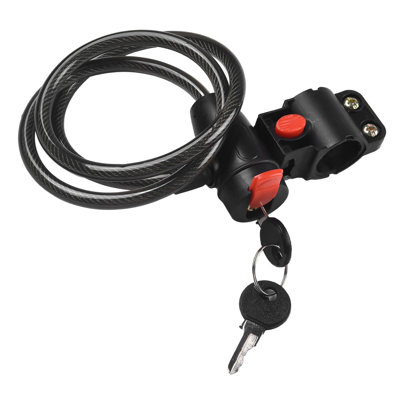 Pcs Theft Spiral Stainless Steel Cable Bike Lock for Cycling