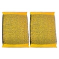 thumbnail image 1 of 2 Pcs Thickened Scrubbing Dishcloth, Non-Scratch Dishwashing Sponge, Kitchen Absorbent Scrubber, Non Scratch Scrubbing Sponges Dish Pads, Multipurpose Cleaning Tool for Pots Pans (Yellow), 1 of 7