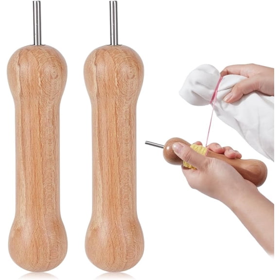 2 Pcs Tie Dye Tool DIY Tie Dye Stretching Tools with Connectors Wood Sinew Puller Device Winding Kit