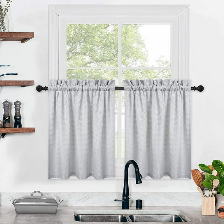 Walmart bathroom window curtains deals