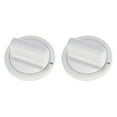 thumbnail image 1 of 2 Pcs Timer Control Knob WE01X10160 White Dryer Knob Washer Replacement Parts, 1 of 5