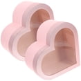 thumbnail image 1 of Raindrops 6Pack Paper Heart Shaped Box for Flowers Ideal for Valentine's Day Bouquet Arrangement 10.6X9.8X4.3In, 1 of 8