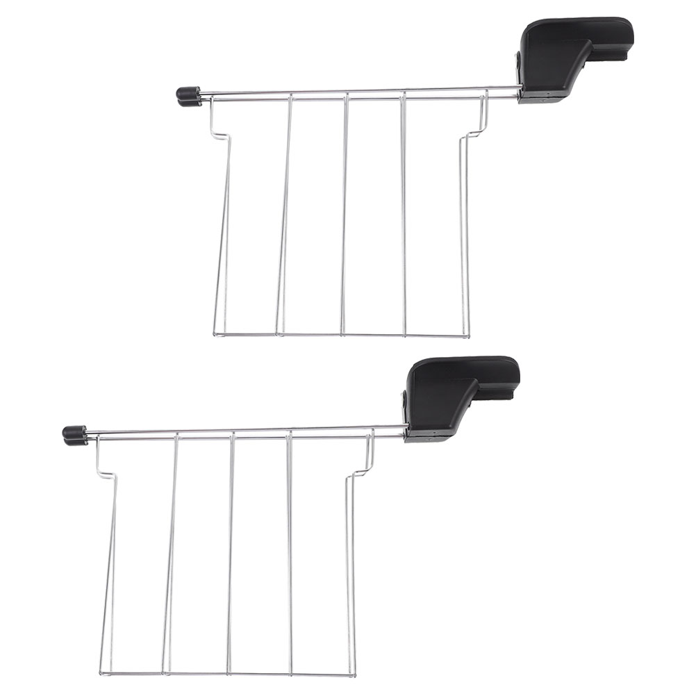 2 Pcs Toaster Grill Warming Rack For An Fittings Bread Kitchen