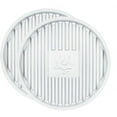 thumbnail image 1 of 2 Pcs Toilet Plunger Holder Only,White Plunger Tray,Plunger Mat Air Drying Mat for Toilet Plunger,Plunger Holder Catches Drips, 1 of 6