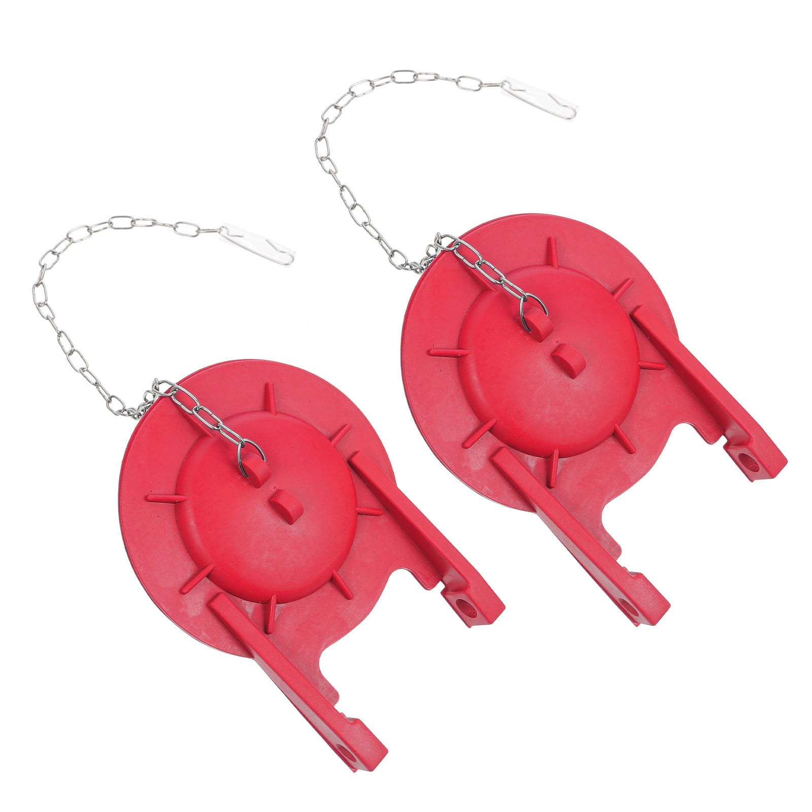 2 Pcs Toilet Tank Drain Valve Stop Cover Stopper Flapper Replacement