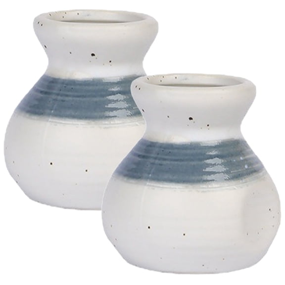 ifundom Ceramic Toothpick Dispenser Set of 2 Decorative Home Storage Case for Kitchen and Dining Table
