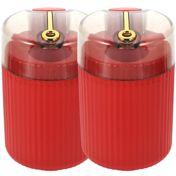 2 Pcs Toothpick Holder Container for Home Picks Dispenser Toothpicks Automatic Domestic