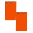 thumbnail image 1 of 2 Pcs Top Wire Bound Small Pocket Notebook Mini Notepad Small Spiral Notebooks 50 Sheets/100 Pages Spiral Memo Pads Mini Notebooks Memo Note Pads for Home, 4.96x2.99 Inch, Orange, 1 of 9