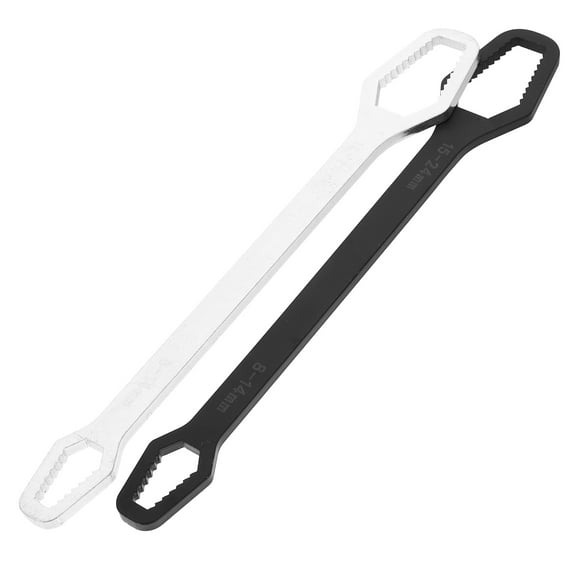 2 Pcs Torque Wrench Pipe Wrenches Stable Wrench Nut Holding Wrench Man 27X3.7CM