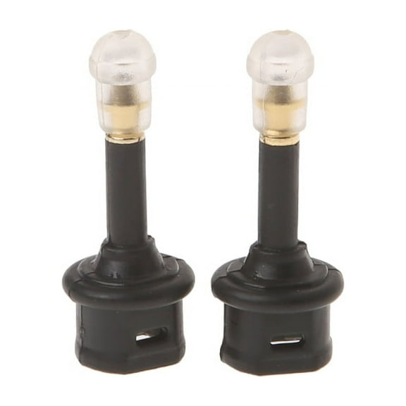 2 Pcs Toslink Female To 3.5mm Male Mini Audio Plug Digital Optical Adapter Conve
