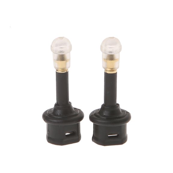 2 Pcs Toslink Female To 3.5mm Male Mini Audio Plug Digital Optical Adapter Conve