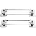thumbnail image 1 of 2 Pcs Trailer Storage Bar Rv Bathroom Storage Accessories Rv Shower Shelf Holder Stainless Steel 34.50X7.00X2.00CM, 1 of 6