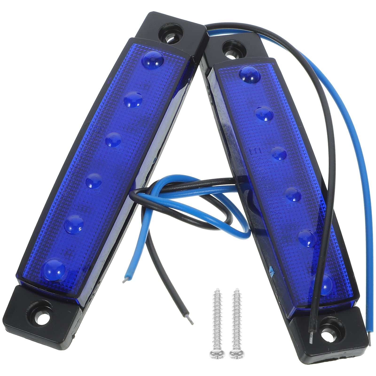 2 Pcs Trailer Taillight Replacement Efficient LED