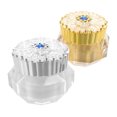 thumbnail image 1 of 2 Pcs Travel Powder Container Tiny Containers with Lids Glitter Eye Cream Stoppers, 1 of 8