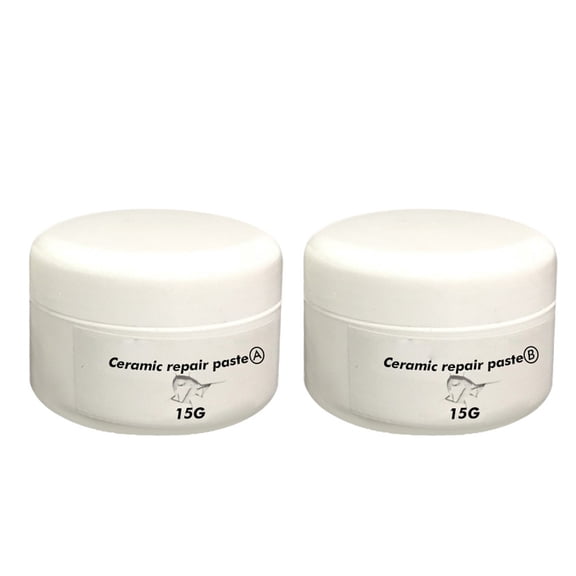 2 Pcs Tub Tile Repair Porcelain Chip Ceramic Floor Effective Repairing Cream Home Ceramic Items Repair