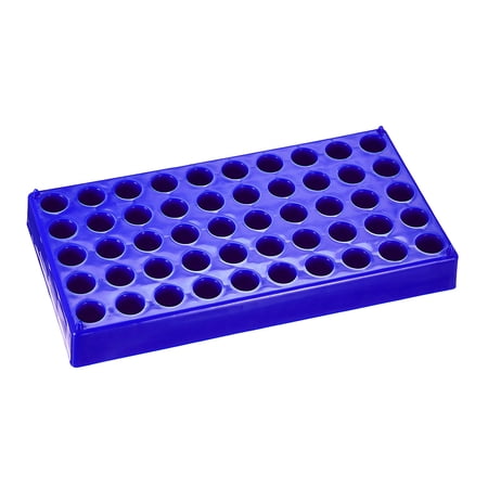 2 Pcs Tube Rack Polypropylene 50-Well Dark Blue 1.5ml, 2ml