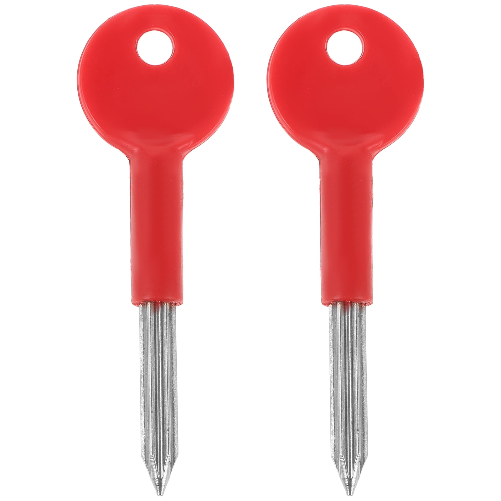 2 Pcs Tube Well Lock Key Mortise Door Security Bolt Metal - Walmart.com