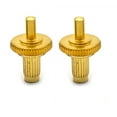 thumbnail image 1 of 2 Pcs Tune-O-Matic Guitar Bridge Height Adjusting Stud Posts & Anchors Accessory, 1 of 6