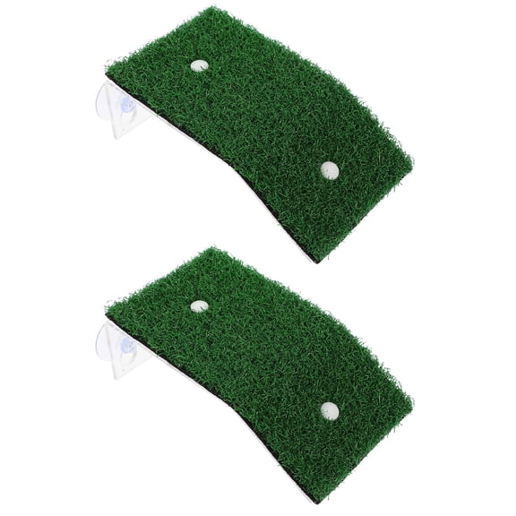 2 Pcs Turtle Terrace Tortoise Heat Lamp Bulb Table Feeder Sea