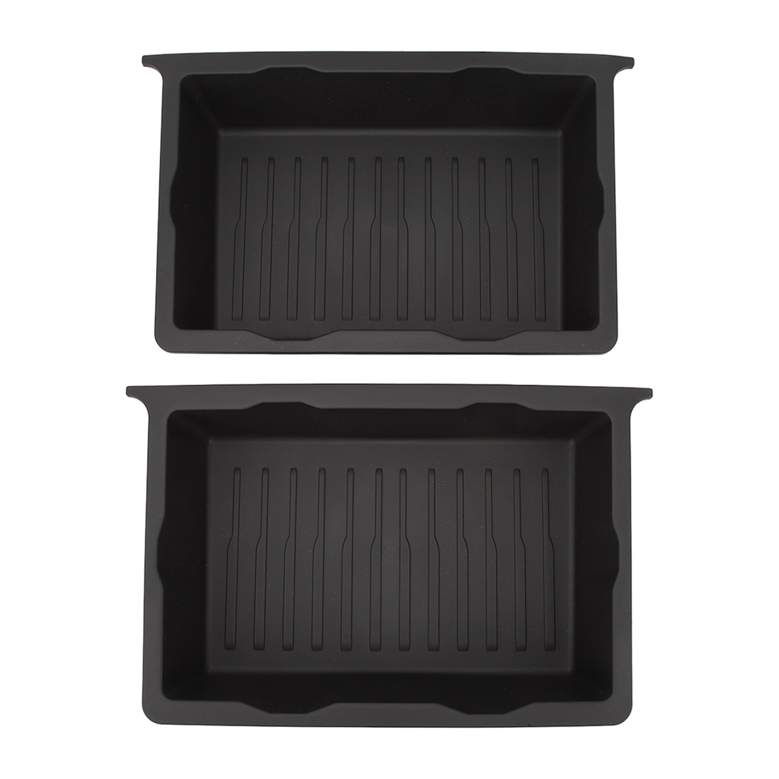 2 Pcs Under Seat Storage Box Underseat Organizer Container Tray