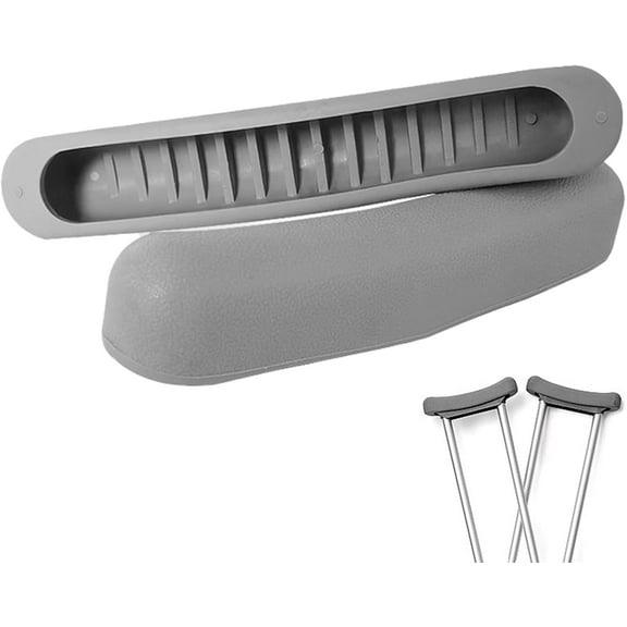 2 Pcs Underarm Crutch Pad Replacement Padding for Walking Arm Crutches Universal Crutch Armpit Pad Cover for Standard Aluminum Crutches