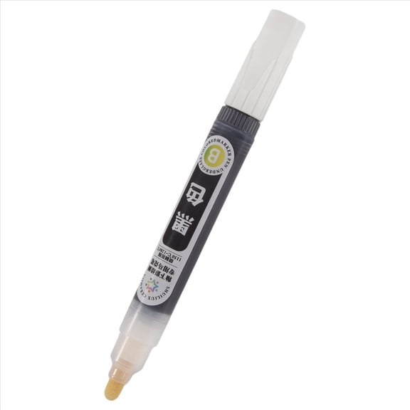 2 Pcs Underglaze Pen Underglaze for Ceramics Ceramic Writing Pen Underglaze Permanent Porcelain Colored Pen (Black)