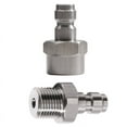thumbnail image 1 of 2 Pcs Universal 8mm Quick-Disconnect Plug Adapter, M11x1 Female Thread and External Thread for Carbon Dioxide Adapter, 1 of 7
