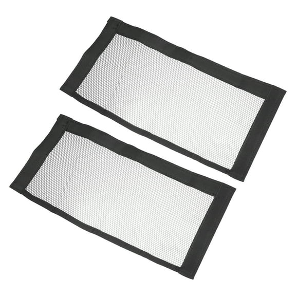 2 Pcs Universal Car Trunk Seat Back Mesh Rear Cargo Net Pickup Van Hammock Luggage Storage 15.75"x7.87"