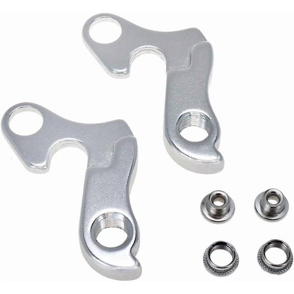 2 Pcs Universal Derailleur Hanger for Cyclocross, Mountain, Road Racing Bike
