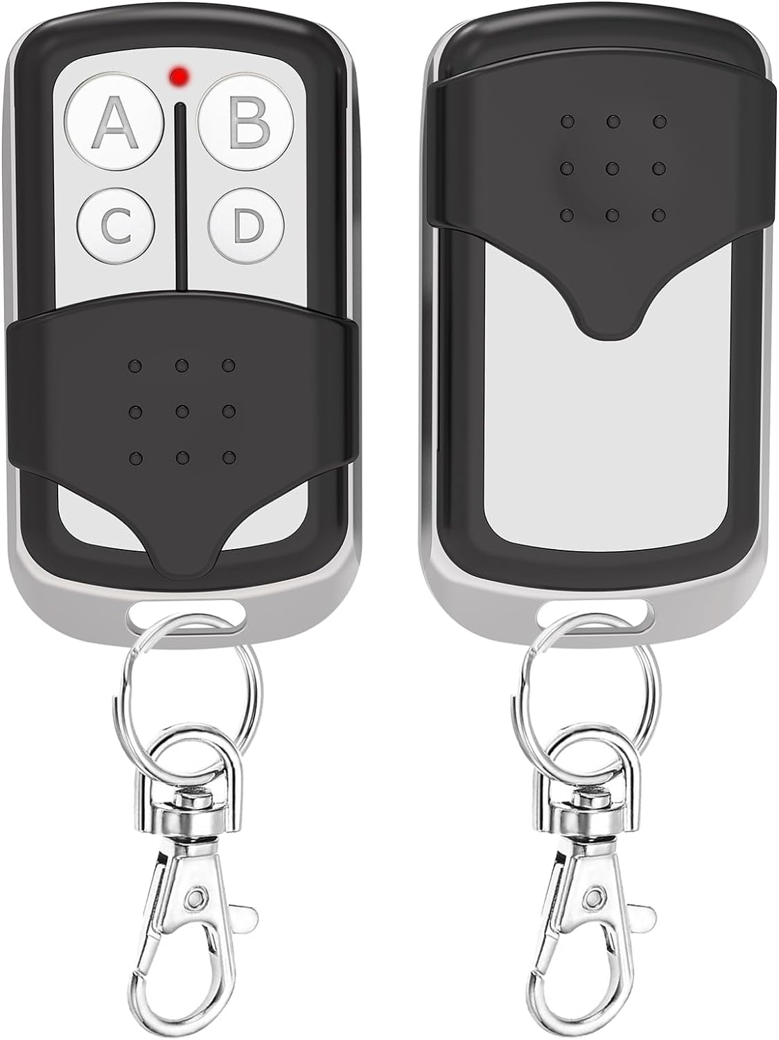 2PcsUniversalGarageDoorOpenerRemoteKeychain4Button