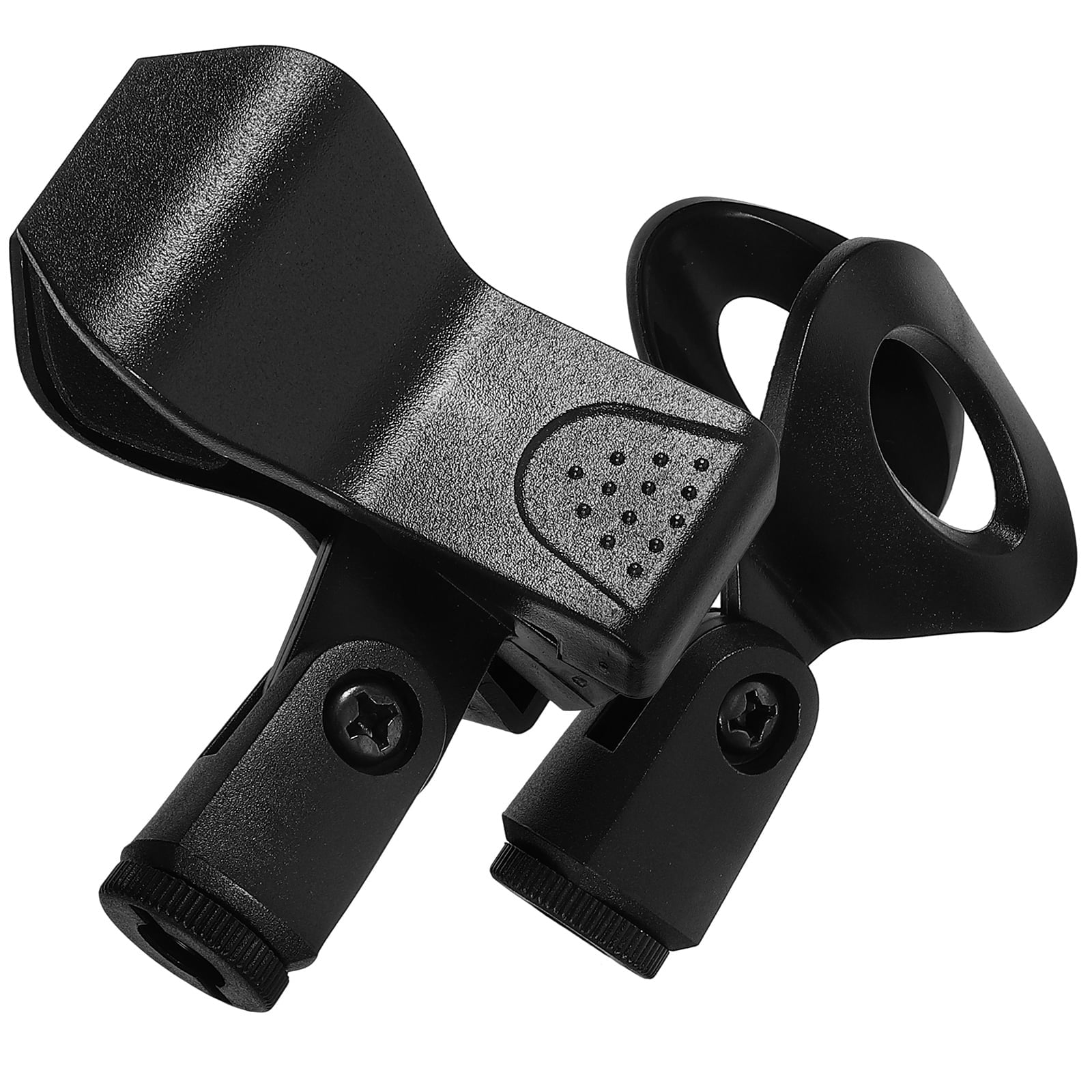 2 Pcs Universal Microphone Spring Clip Wireless Microphones Tripod