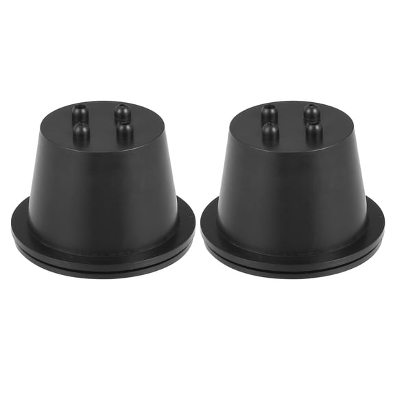 2 Pcs Universal Rubber Housing Seal Cap ID 53mm Vehicle Headlight Dust Cover Waterproof Dustproof Shell Cap