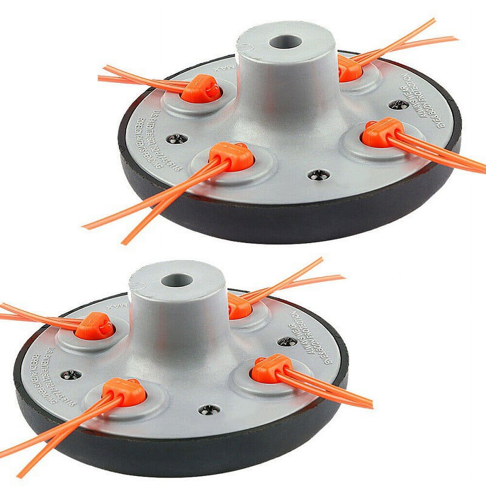 2 Pcs Universal Strimmer Line String Trimmer Head Fit All Pivotrim Brush Cutter
