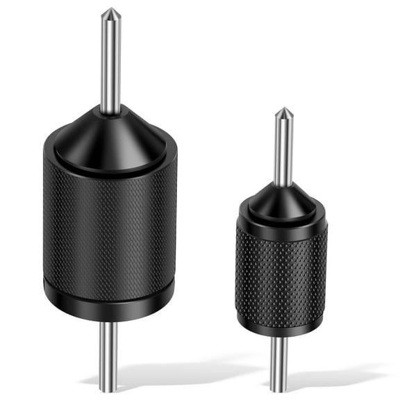 2 Pcs Universal Transfer Centre Aligner Center Punch Manual Transfer Centre Aligner Center Punch for DIY Workshop Garage Hand Tool