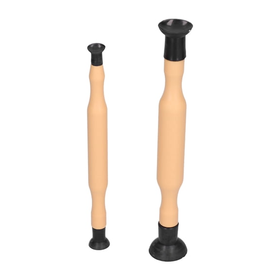 2 Pcs Valve Lapping Grinding Hand Tools Double Ended Suction Cups 1-1/8in 1-3/8in 5/8in 3/16in