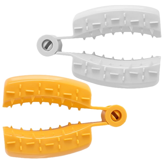 2-Pack Vegetable Finger Guard Protective Shield with Cheese Slicer Grater Mandoline Safety Holder