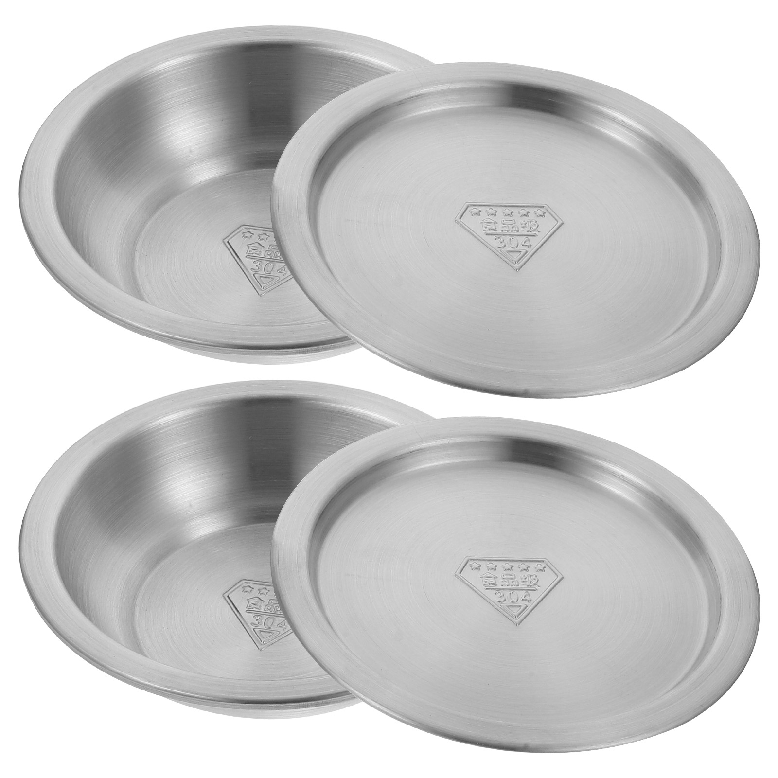 2 Pcs Vinegar Dish Shallow Soy Sauce Containers Picnic Boxes Small