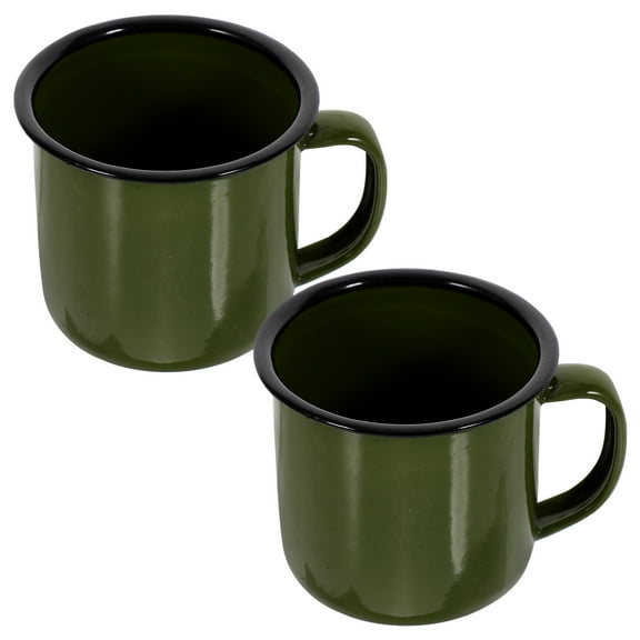 2 Pcs Vintage Shot Glass Espresso Coffee Clear Glasses Ground Travel Green