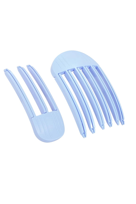 2 Pcs Volumizing Hair Clips, Hair Volume Clip for Fluffy Bangs, Easy High Crown Volume Tool for Women, No Crease Hair Root Lifting Clips for a Natural Puffy Lazy and Seamless Hairstyle