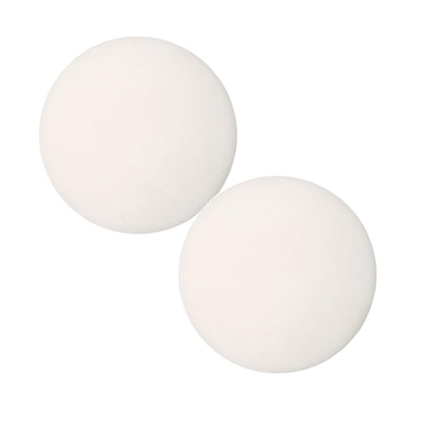 2 Pcs Wall Protector for Door Knobs Self-Adhesive Door Stopper Guards Quiet Rubber Bumpers Door Stoppers Wall Protector Buffer Guard Doorknob Door Handle Bumper for Wall Protection, White