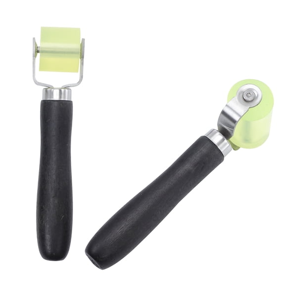 WRISTBIQUE 2-Pack Pressure Rollers for Wallpaper and Car Sticker Application, Construction Tools with Assorted Colors