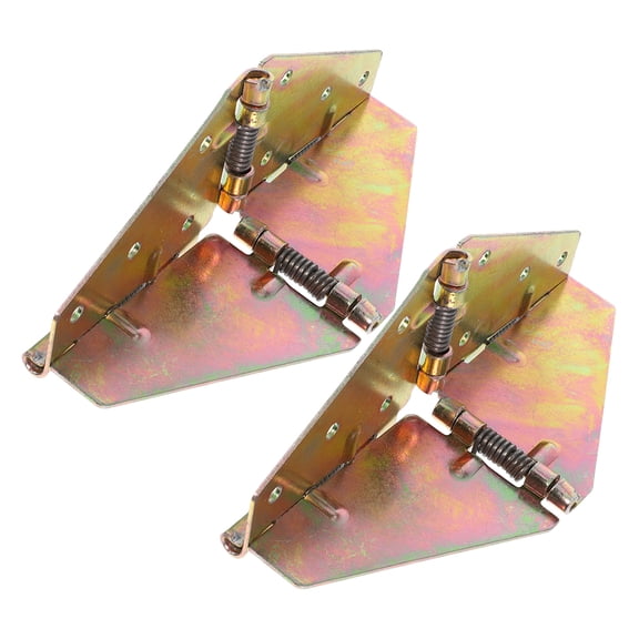 RENACLIPY 2pcs Folding Table Camping Butterfly Hinges Iron Folding For Office Desks