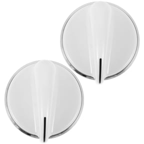 2-Pack Washing Machine Control Knobs Replacement Washer Dryer Knobs and Easy to Install