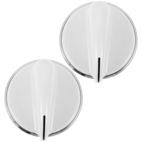 2-Pack Washing Machine Control Knobs Replacement Washer Dryer Knobs and Easy to Install