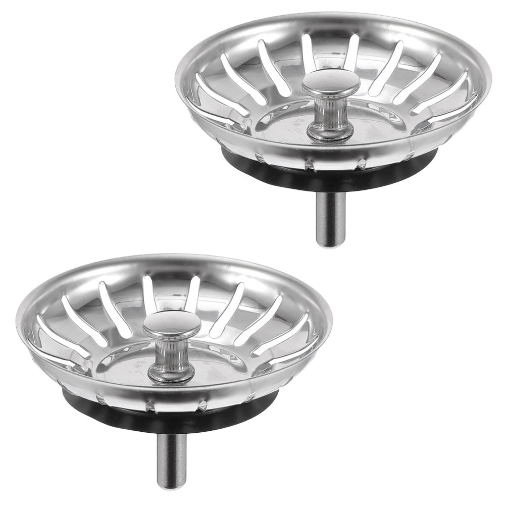 2 Pcs Water Leak Strainer Mesh Kitchen Waste Drain Stoppers Sink Hole