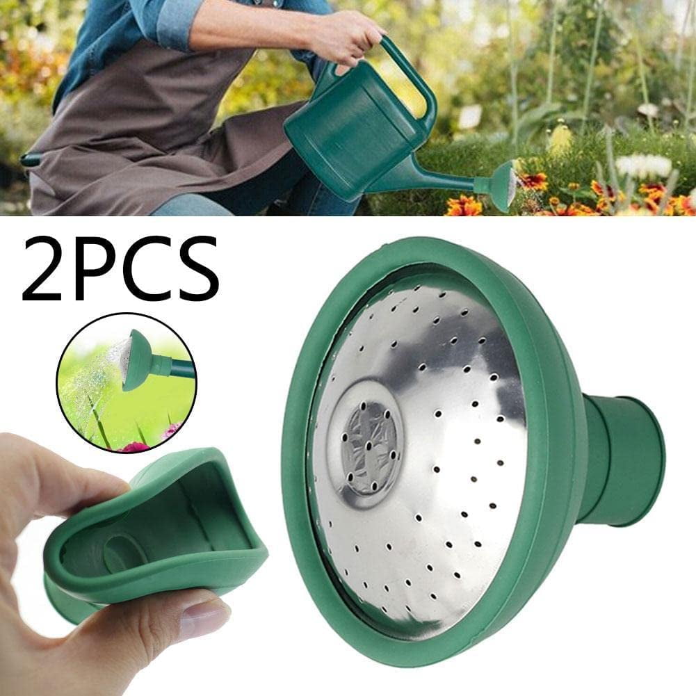 2 Pcs Watering Can Rose Head, Universal Water Sprinkler Sprayer Metal