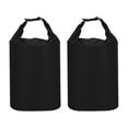 thumbnail image 1 of 2 Pcs Waterproof Dry Bag Dry Sack Lightweight Portable Travel Black, 1 of 6